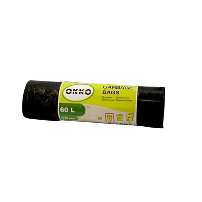 Кеси за ѓубре Okko, 60L, 10 парчиња, црни