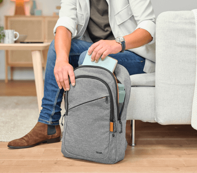 Çantë shpine laptopi Trust Avana, 16", 20L, gri