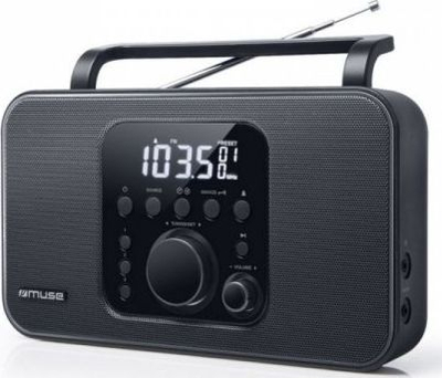 Radio Muse M-091 R, e zezë