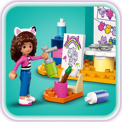 Lodra konstruktore LEGO Gabby’s Dollhouse 10795, set kreativ, për fëmijë 4+, shumëngjyrëshe