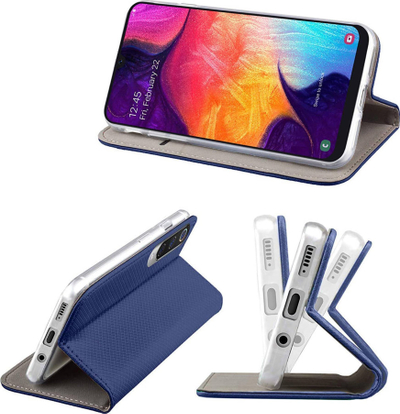 Kabullë telefoni Xiaomi Redmi Note 12S, tip libër, me magnet, blu navy