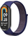 Rrip ore Beline për Xiaomi Mi Band 9 8, Nylon Loop, navy