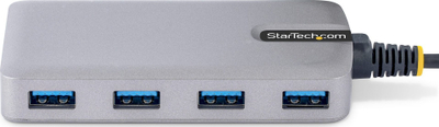 HUB USB StarTech me 4 porta USB C, 5Gbps, gri