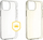 Mbulesë telefoni FIXED Slim AntiUV për iPhone 15, TPU i butë, mbron nga UV, transparente