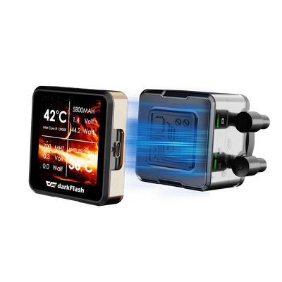 Ftohës Darkflash DE240 AIO Liquid Cooler, 240mm, i zi