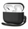 Mbulesë Tech-Protect NaturalFit për AirPods Pro 3, lëkurë, e zezë