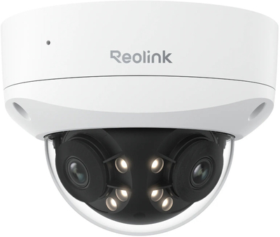 Kamerë sigurie Reolink Duo 3V PoE P757, 16MP, IR 30m, e bardhë
