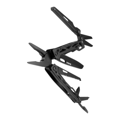 Multitool NexTool BlackKnight NE20151, 11 vegla, set me 10 bit, ngjyrë e zezë