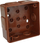 Kuti lidhëse sipërfaqësore ViPlast 022-02, IP55, 86x86x40mm, kafe