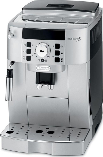 Makinë kafeje Espresso DeLonghi ECAM, e zezë/ argjendtë