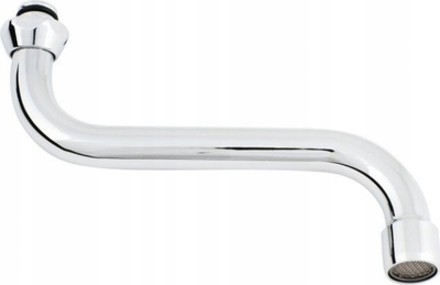 Pipë bide Hydroland SPOUT S, 3/4", 130mm, krom