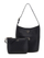 Çantë shpatulle Guess Jeans Meridian II për femra, poliuretan, Nero