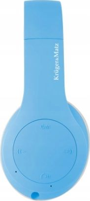 Kufje pa tela Kruger&amp;Matz Street Kids KM0656, Bluetooth, për fëmijë, blu