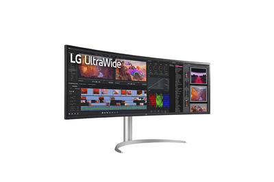 Monitor LG 49WQ95C-W, 49", ultra i gjerë, i bardhë