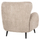 Kolltuk Kryly 83x87x89Hcm (HM9593.07), bezhë/ zezë