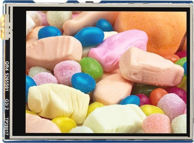 Ekran IPS Waveshare 19804, 2.8", 320x240, me prekje rezistive