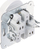 Prizë dyshe Elektro-Plast Santra 4143-10 EPN, 230V, 16A, e bardhë