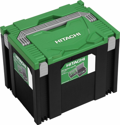 Kuti veglash Hitachi HSC4 Type 4, plastike ABS, 295x395x315mm, jeshile me të zezë