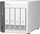 NAS server QNAP TS-433-4G, 4GB RAM, 12TB Seagate IronWolf, i bardhë
