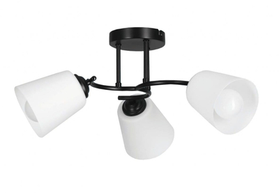 Llampadar varëse Activejet AJE-ALMA 3P, 3x40W, E27, e zezë