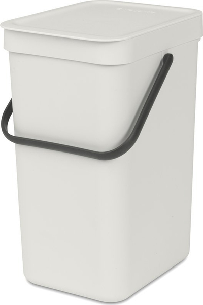 Koshi riciklimi Brabantia Sort and Go, 12L, plastikë, i bardhë