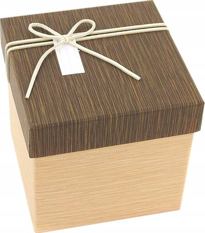 Kuti dhuratash Large Gift Box 1120, karton i trashë, 13 x 13 x 13 cm, ngjyra nga më të ndryshmet