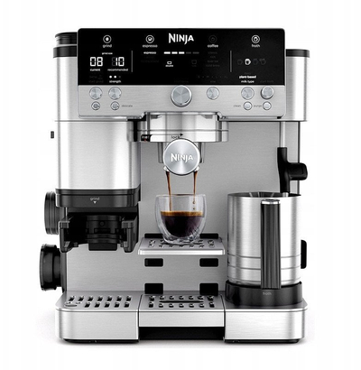 Машина за кафе Ninja Luxe Premier ES601EU, 3 во 1, инокс, црна