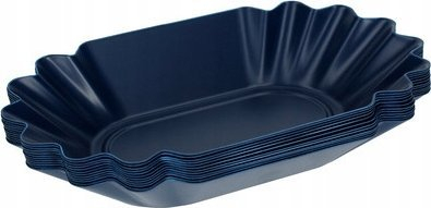 Tabaka cupping për kafe Rhinowares Coffee Gear, set 12 copë, ovale, blu