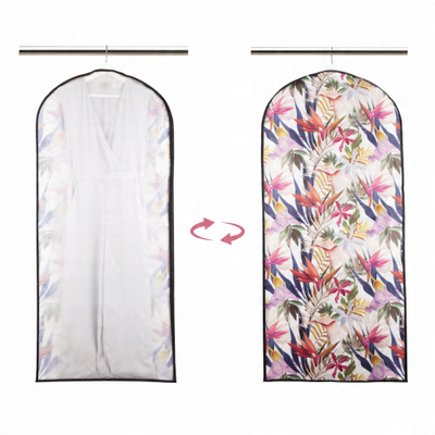 Qese rrobash Aptel Floral Beauty, 60x135cm, transparence me lule