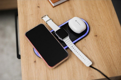 Rrip ore Forcell Strap F-DESIGN FA12 për Apple Watch 38 40 41mm, poliester, i verdhë