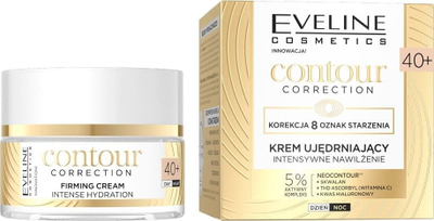 Krem fytyre Eveline Contour Correction 40+, hidratues dhe firmues, 50ml