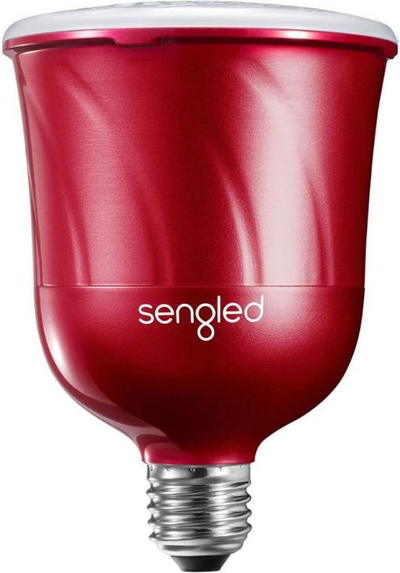 Llampë LED e zgjuar Sengled Pulse Master Rouge, E27, e kuqe metalike