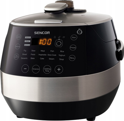 Tenxhere elektrike me presion Sencor SPR 4000BK, 4.8L, 1600W, e zezë