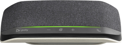 Speakerphone HP Poly Sync 10, USB, me kabllo USB A në USB C, i zi