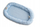 Fole bebi BabyMatex Prestige Linen Design, 80x55 cm, material lino, blu e çelët