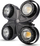 Prozhektor skene Evolights Blinder 4x100W, LED COB, IP65 DMX, i zi