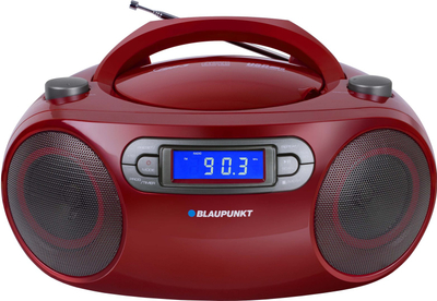 Radio boombox Blaupunkt BB18RD, CD MP3 USB, FM, e kuqe