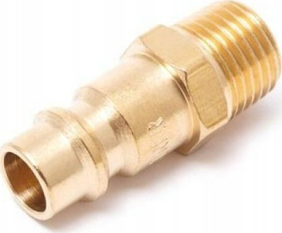 Kokë lidhëse pneumatike Partner, gjint i jashtëm 3/8", bronzi