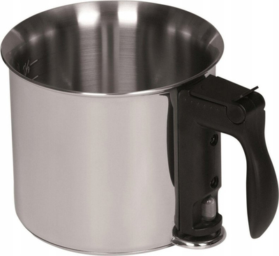 Tenxhere Riess Kelomat Cristall, 1.5L, çelik inox, argjend