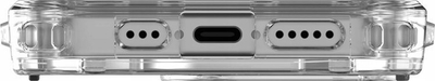 Mbrojtëse telefoni UAG Plyo MagSafe për iPhone 15 Pro Max, që s’e ha kollaj goditja, transparente