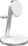 Karikues wireless 3n1 Mobile Origin Qi2 PowerStand, GaN 35W, i bardhë me argjend