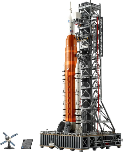 Set ndërtimi LEGO Icons NASA Artemis SLS Rocket 10341, model ekspozimi, multingjyrësh
