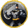 Balonë folie Batman, 45 cm, me helium, e zezë me e artë