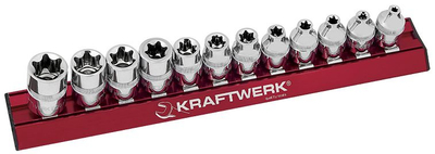 12-pcs. E-TX socket set MAGALU 3/8"