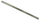 Teh sharre Glob Bimetal 0501, 300 x 12.5 x 0.6 mm, set me 144 copë