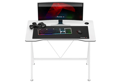 Tavolinë gaming Huzaro Hero 1.4, e vogël, e bardhë