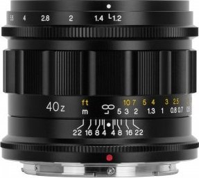 Objektiv Voigtlander Nokton 40mm f/1.2 Aspherical për Nikon Z, fokus me dorë, full frame, i zi