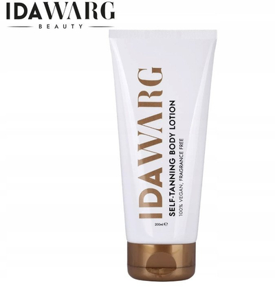 Locion trupi vetëngjyrues IDA WARG Self-Tanning Body Lotion, 200ml, pa aromë