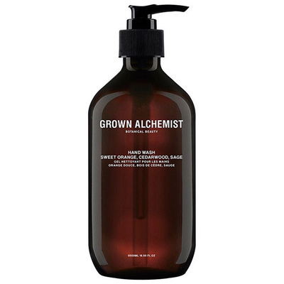 Sapun i lëngshëm për duar Grown Alchemist Sweet Orange, Cedarwood & Sage 500 ml