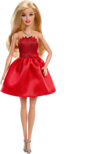 Kukull koleksioni Mattel Barbie 80 vjetori Ruby Red, edicion i veçantë, e kuqe